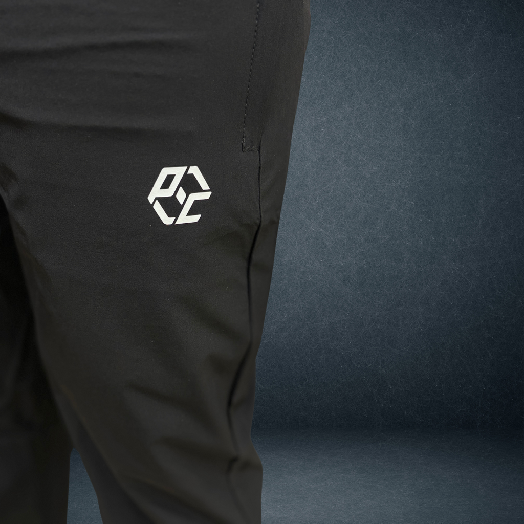 Prospera Crush Blend Track Pants Black — Premium Streetwear Bottom with Zip Pockets | Prospera Clothing