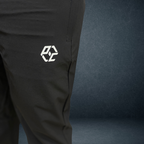 Prospera Crush Blend Track Pants Black — Premium Streetwear Bottom with Zip Pockets | Prospera Clothing