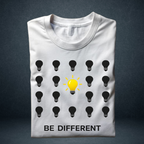 Be Different Oversized T-Shirt | 240 GSM Premium Cotton |Prospera Clothing