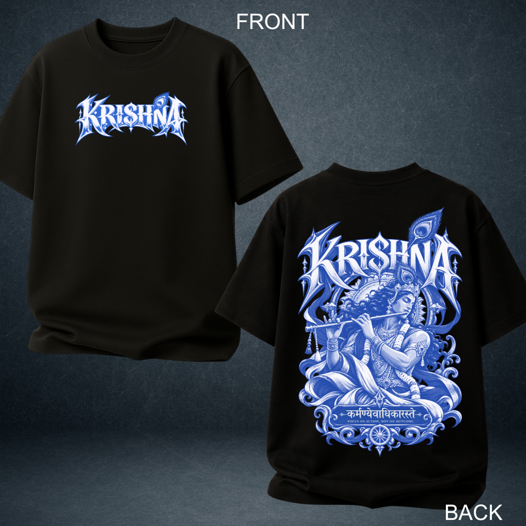 Krishna Unisex Oversized T-Shirt |Prospera Clothing