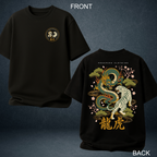 Dragon vs Tiger Oversized T-Shirt |Prospera Clothing