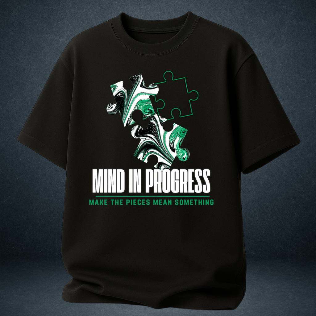 Mind In Progress Unisex Oversized Graphic T-Shirt |Prospera Clothing