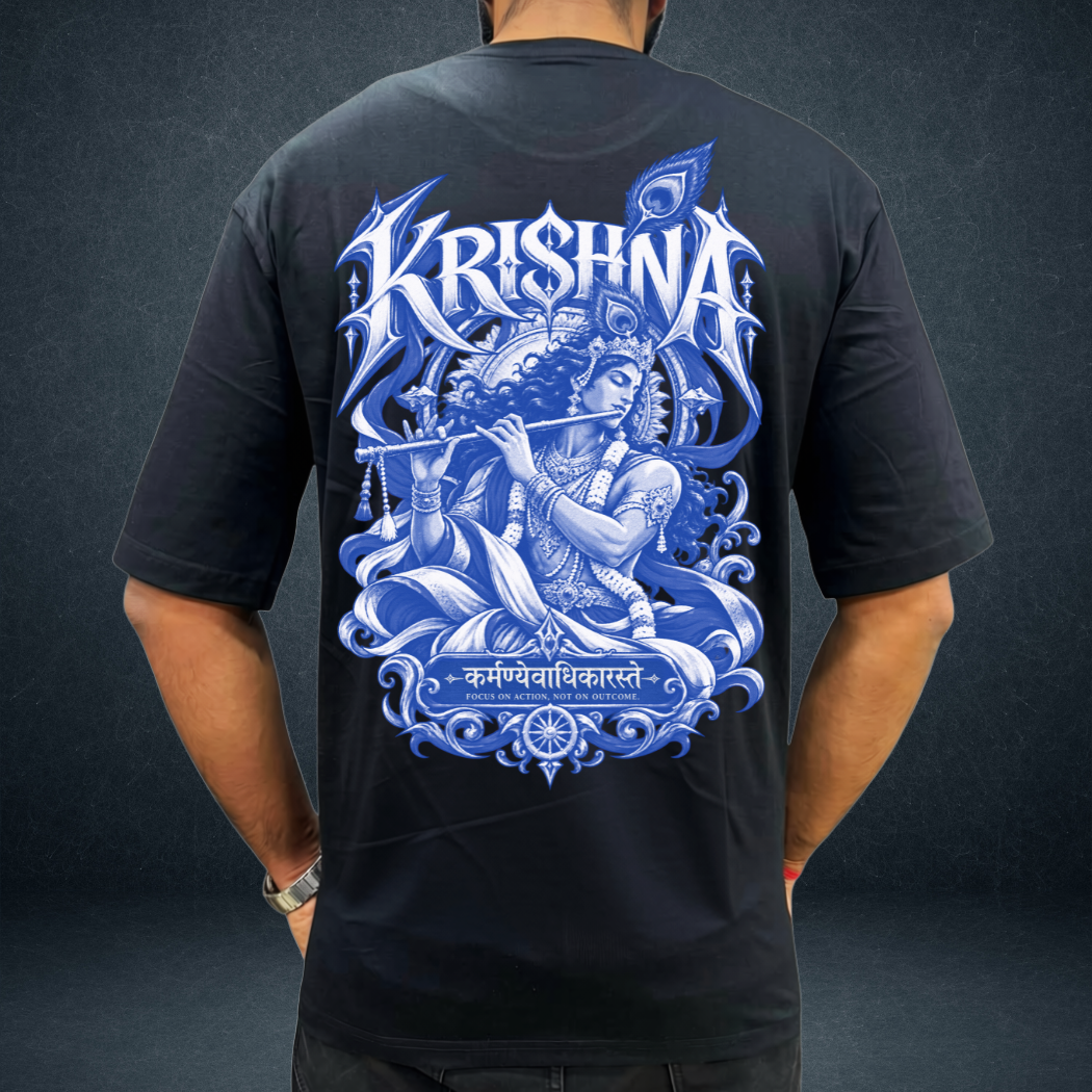 Krishna Unisex Oversized T-Shirt |Prospera Clothing