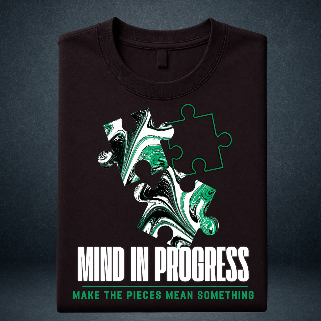 Mind In Progress Unisex Oversized Graphic T-Shirt |Prospera Clothing