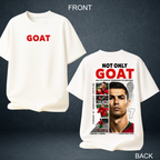 GOAT Ronaldo Oversized Unisex T-Shirt | Prospera Clothing