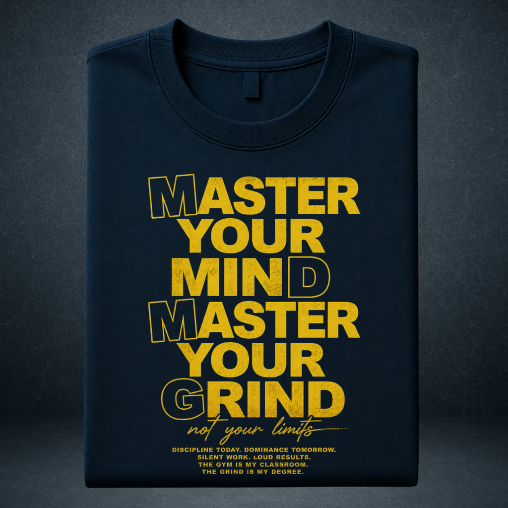 Master Mind Oversized T-Shirt -Gym Tee | Prospera Clothing