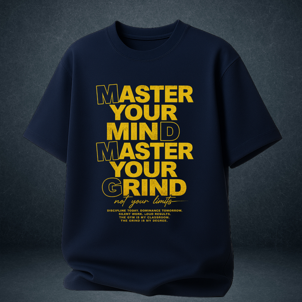 Master Mind Oversized T-Shirt -Gym Tee | Prospera Clothing
