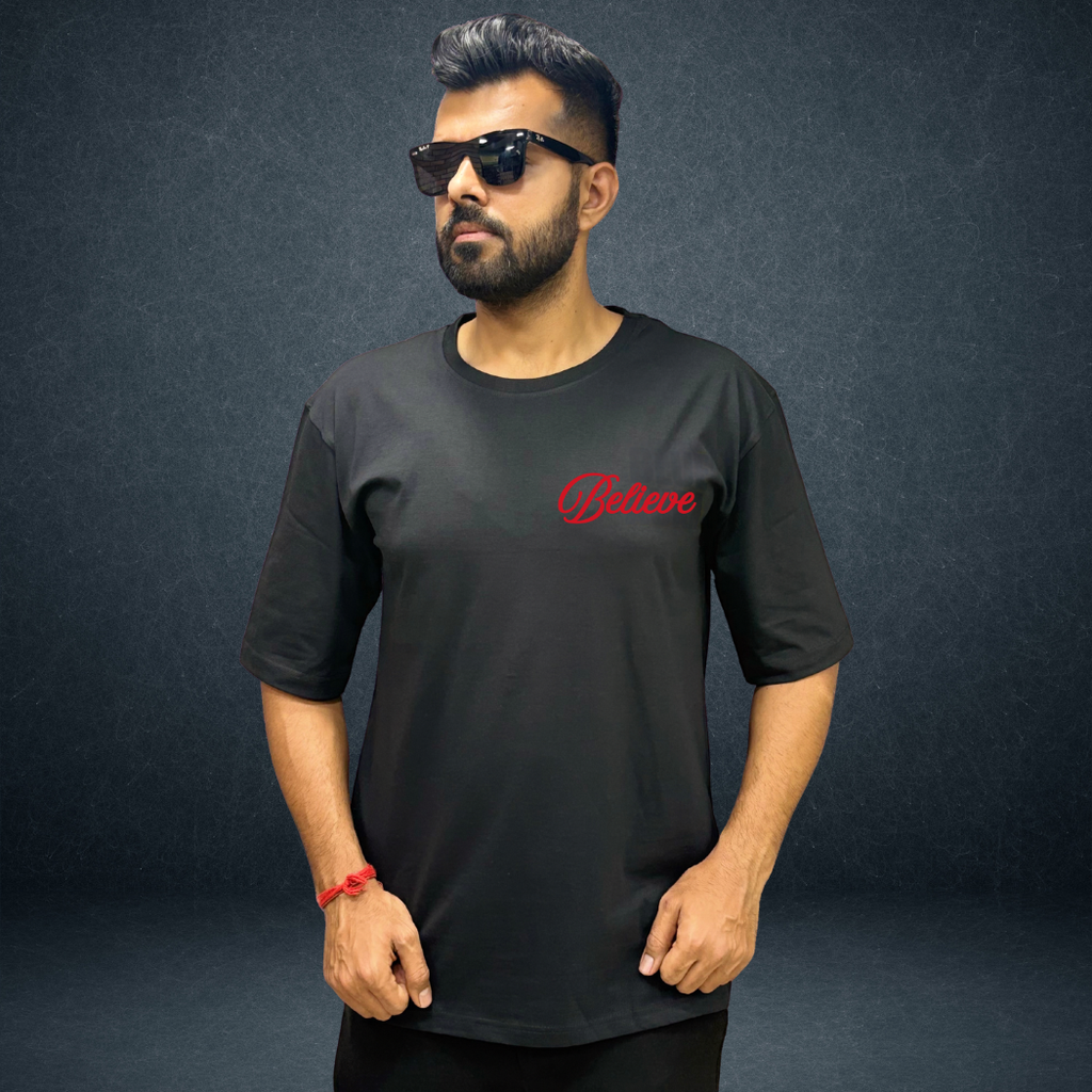 Selected Few - Believe Oversized Unisex T-Shirt | Prospera Clothing