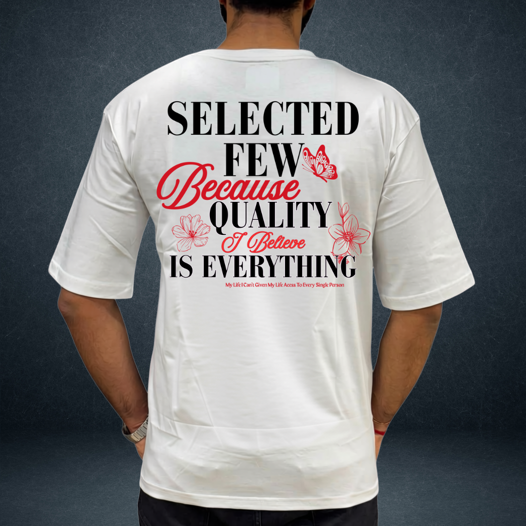 Selected Few - Believe Oversized Unisex T-Shirt | Prospera Clothing