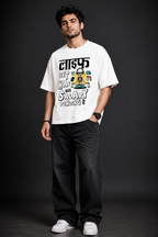 Life Set Hai Bas Salary Pending Hain  Unisex Oversized Graphic T-Shirt |Prospera Clothing