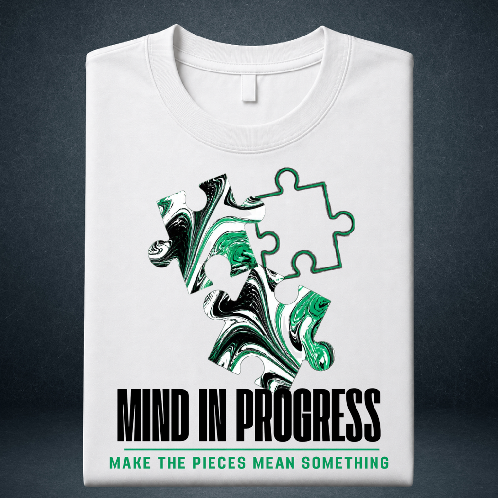 Mind In Progress Unisex Oversized Graphic T-Shirt |Prospera Clothing