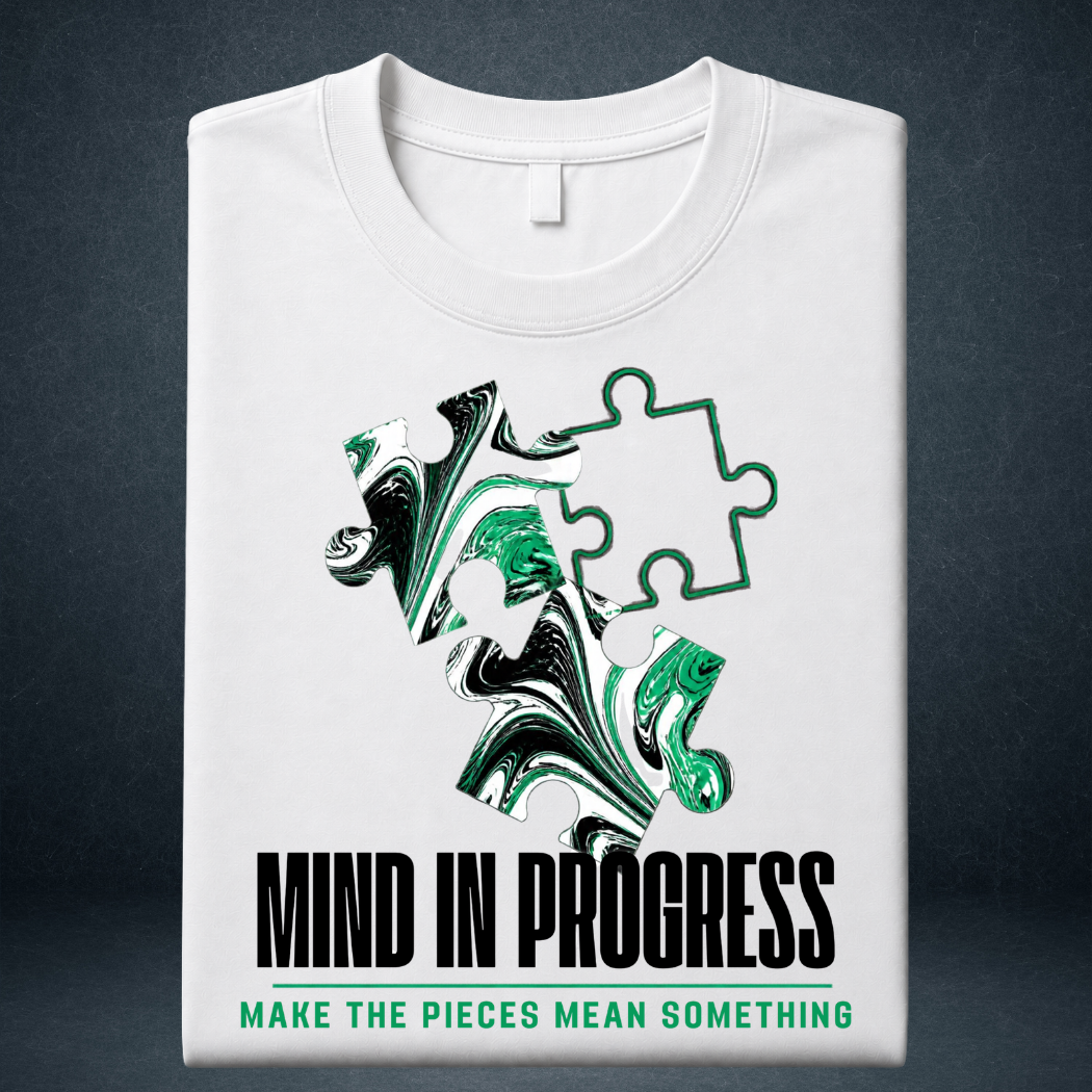 Mind In Progress Unisex Oversized Graphic T-Shirt |Prospera Clothing