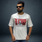white model wear tshirt the warrior shivaji for prospera clothing